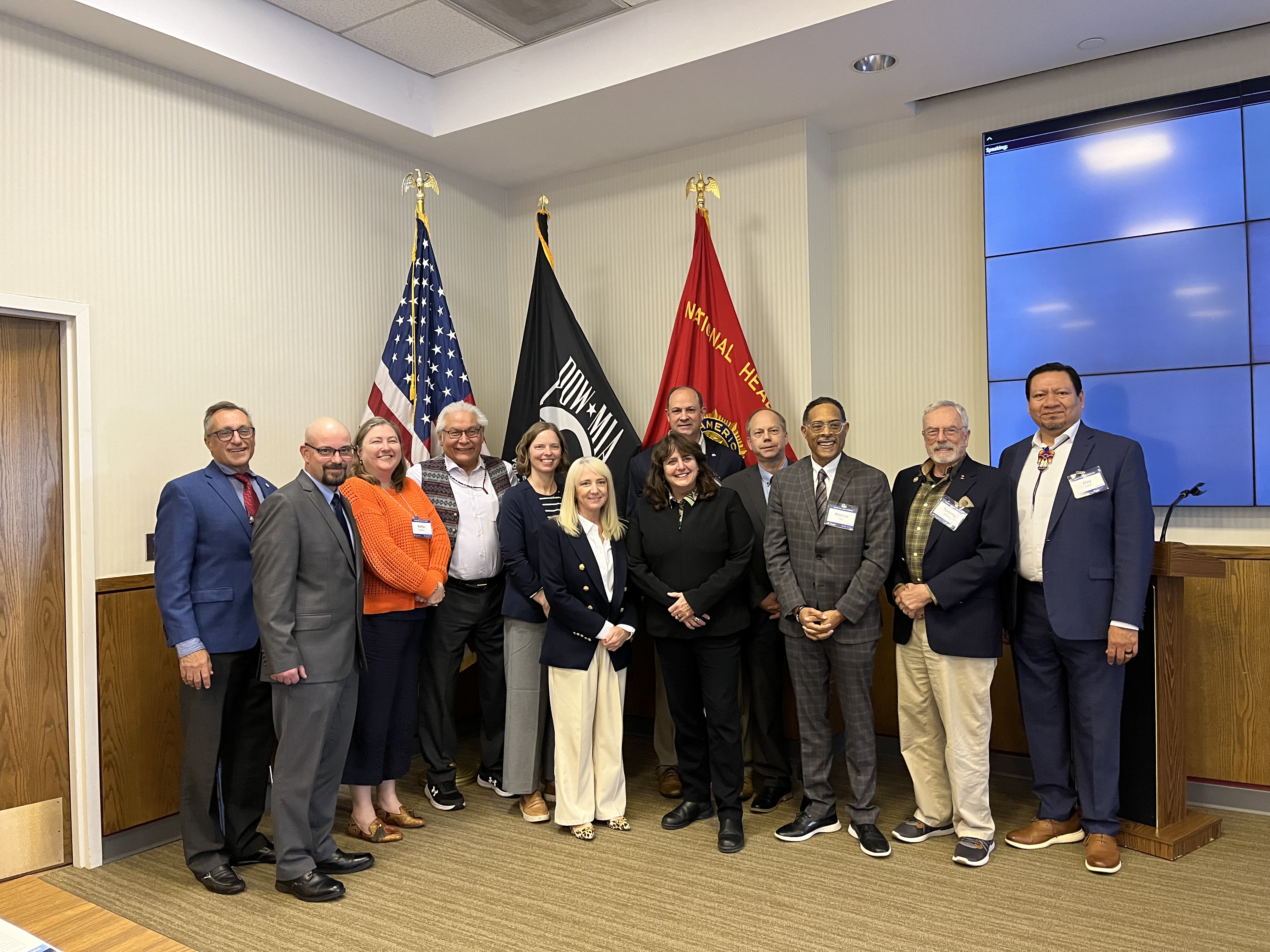 Photo image from the Veterans Rural Health Advisory Committee Meeting, October 24 2024